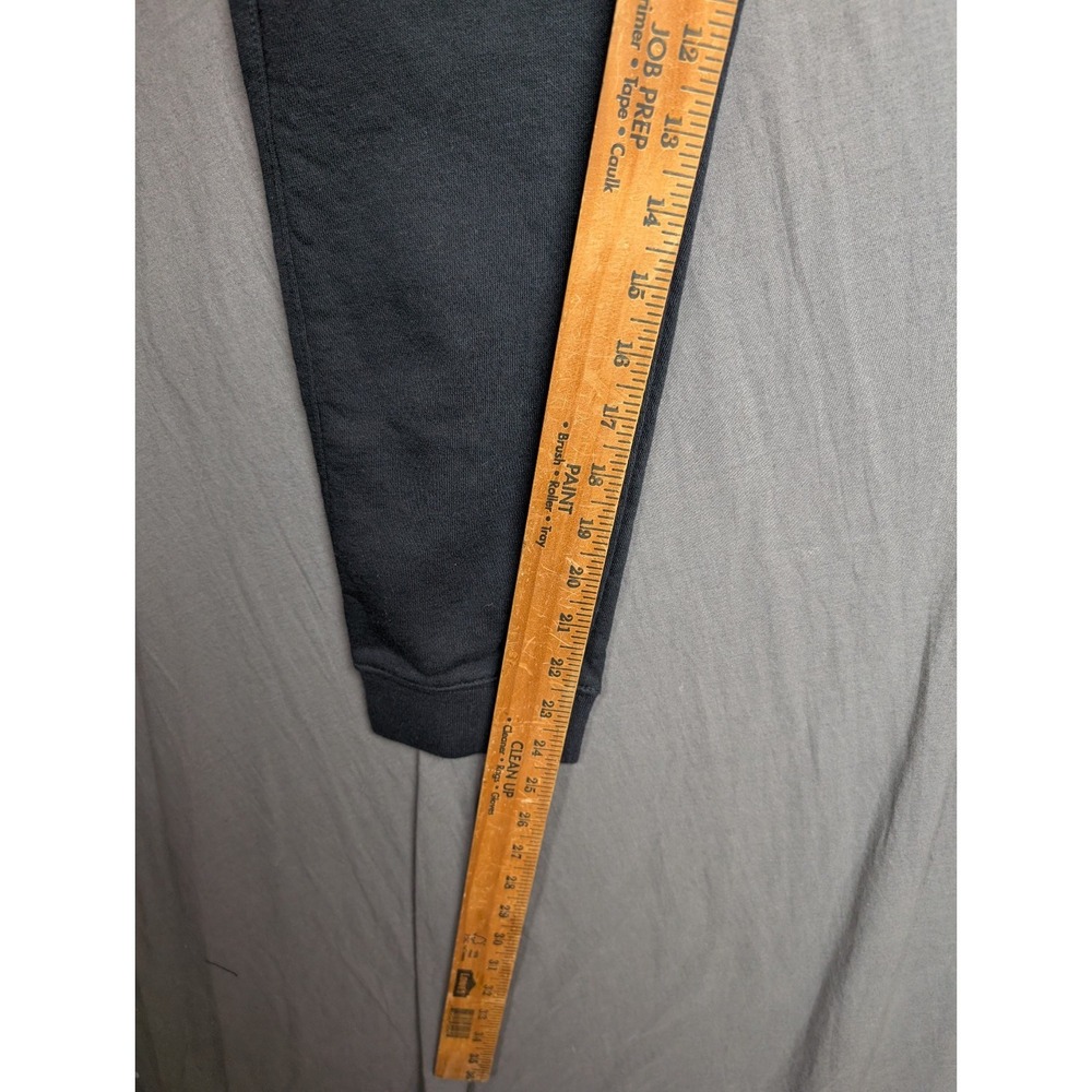 Nike Kids Black Fleece Cargo Jogger Sweatpants Standard Fit Medium Logo Pants - Picture 3 of 7